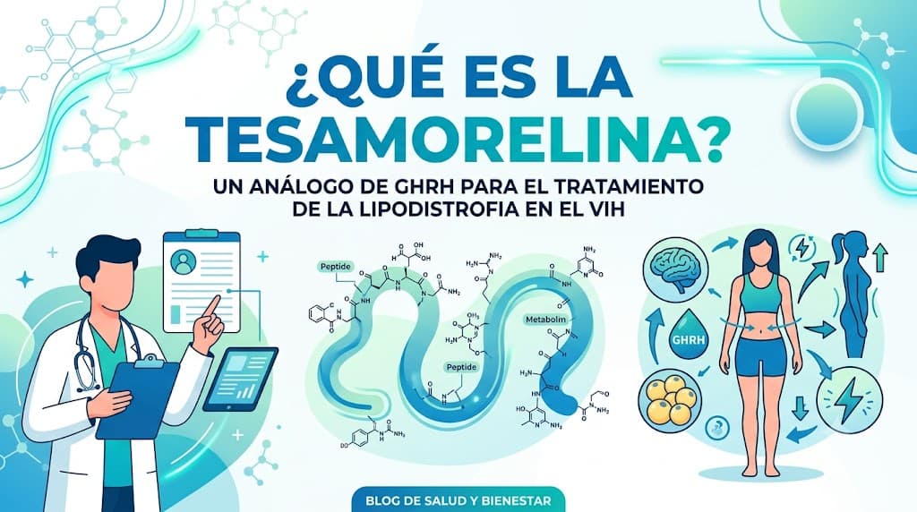 ¿Qué es la Tesamorelina?